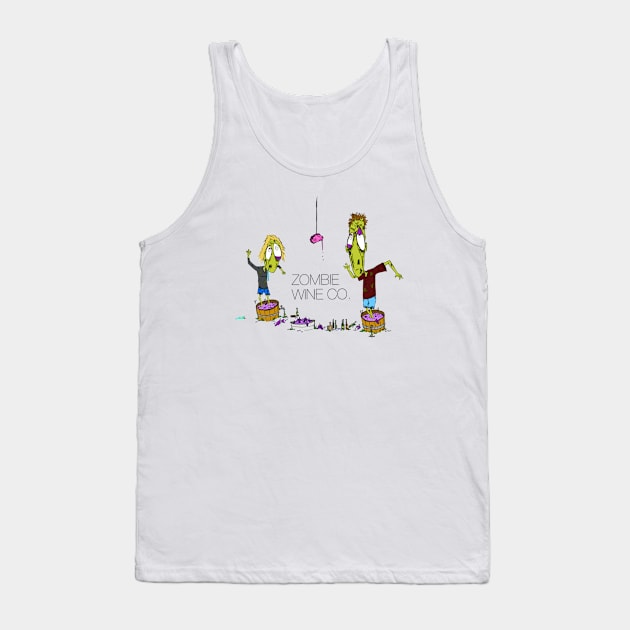 Zombie Wine Co. Tank Top by Atmospheric Comics Company